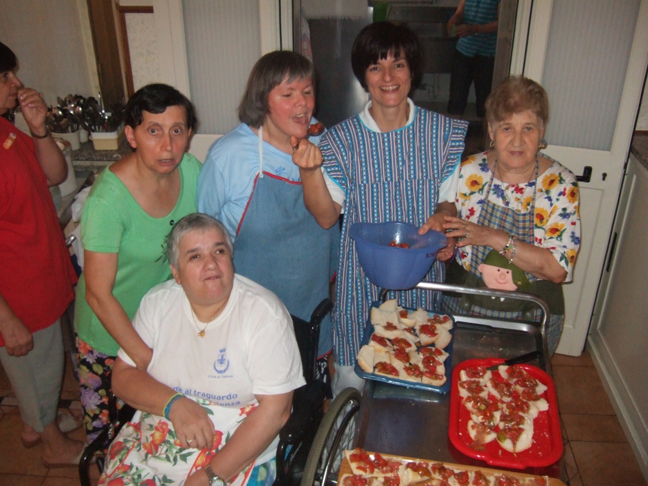 Bruschettata delle ragazze del S.Tommaso 2012