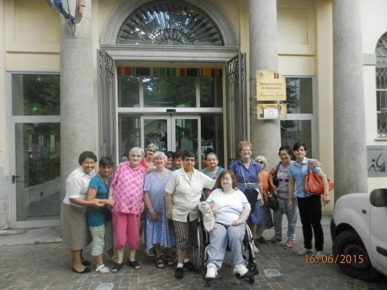 Visita alla biblioteca