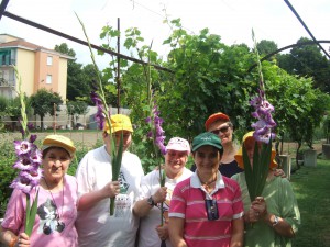 gruppo con i fiori