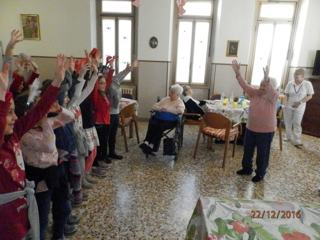 Natale 2016 – Auguri dei bimbi del Villaggio Europa